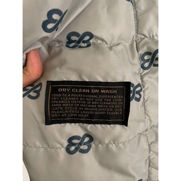 Eddie Bauer Jacket Women's Small Navy Quality Goose Down Winter Puffer Vintage - Picture 8 of 9